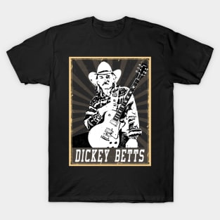 80s Style Dickey Betts T-Shirt